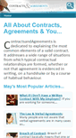Mobile Screenshot of contractsandagreements.co.uk